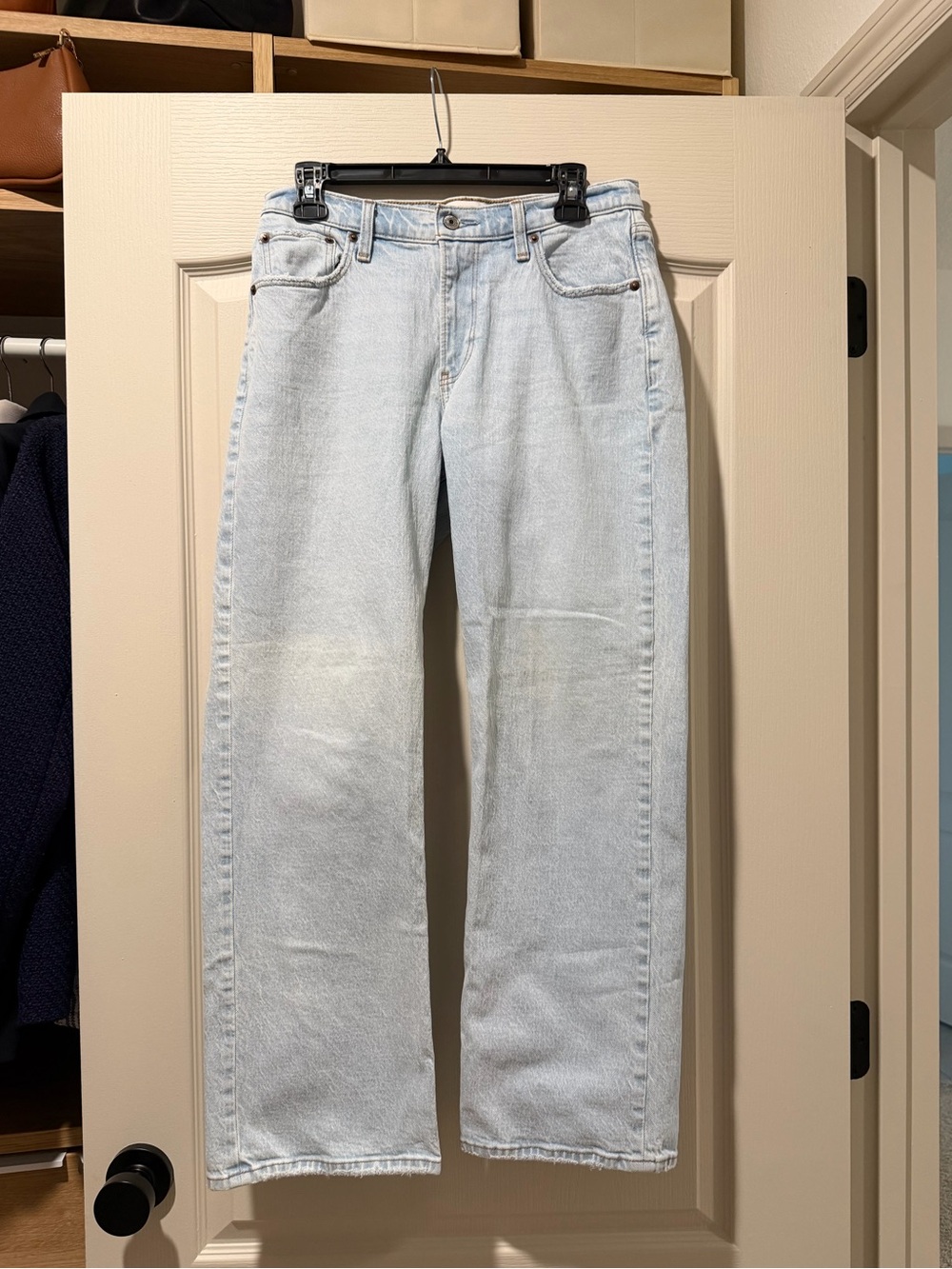 Abercrombie Curve Love The Low Baggy Rise Jeans
